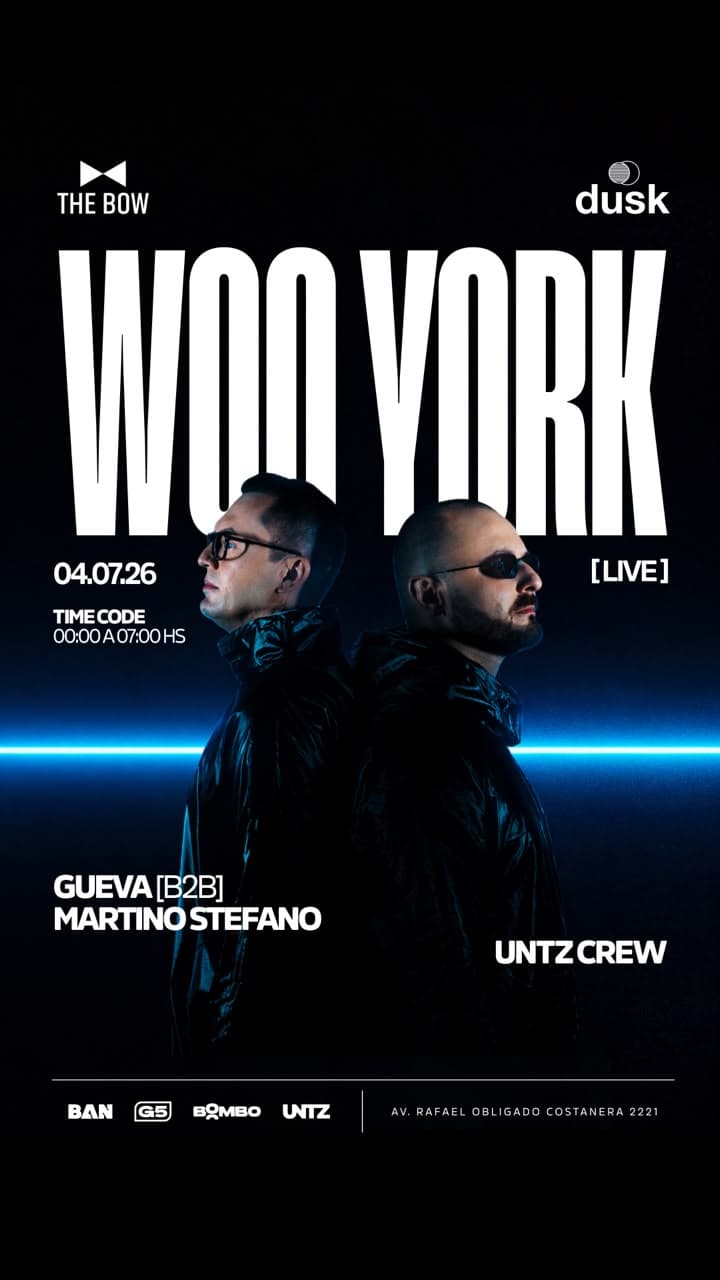 Flyer de WOO YORK
