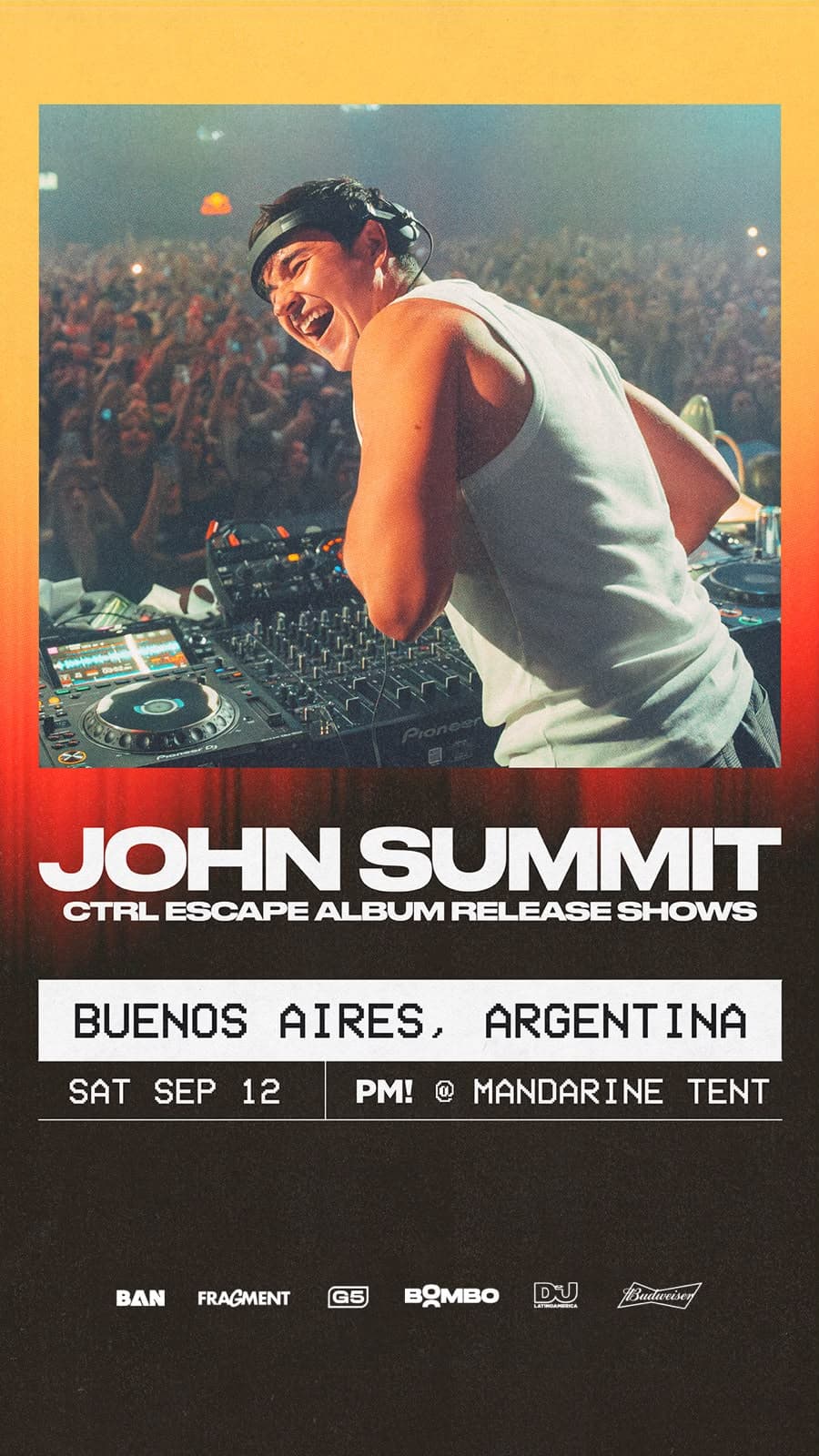 Flyer de JOHN SUMMIT