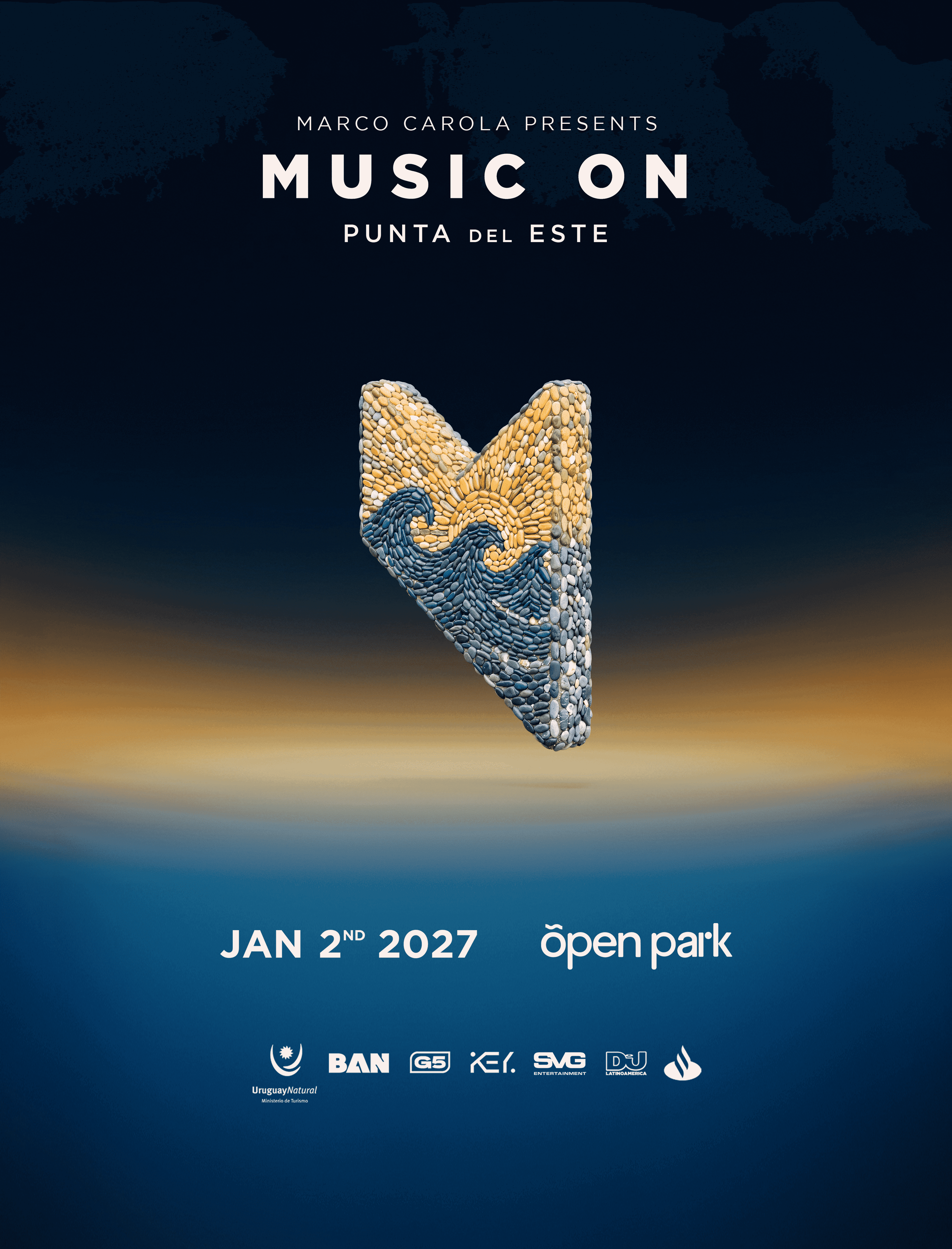 Flyer de MUSIC ON