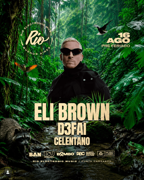 Flyer de ELI BROWN