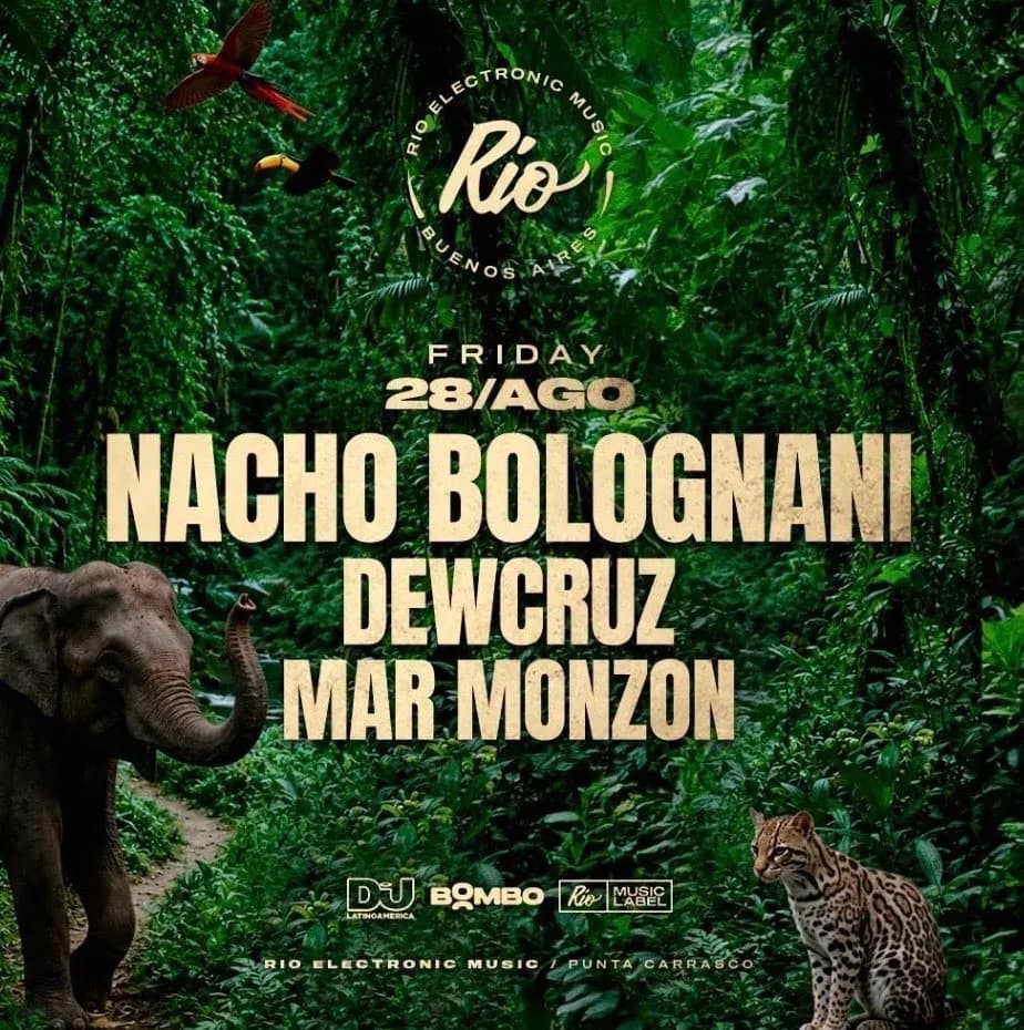 Flyer de NACHO BOLOGNANI