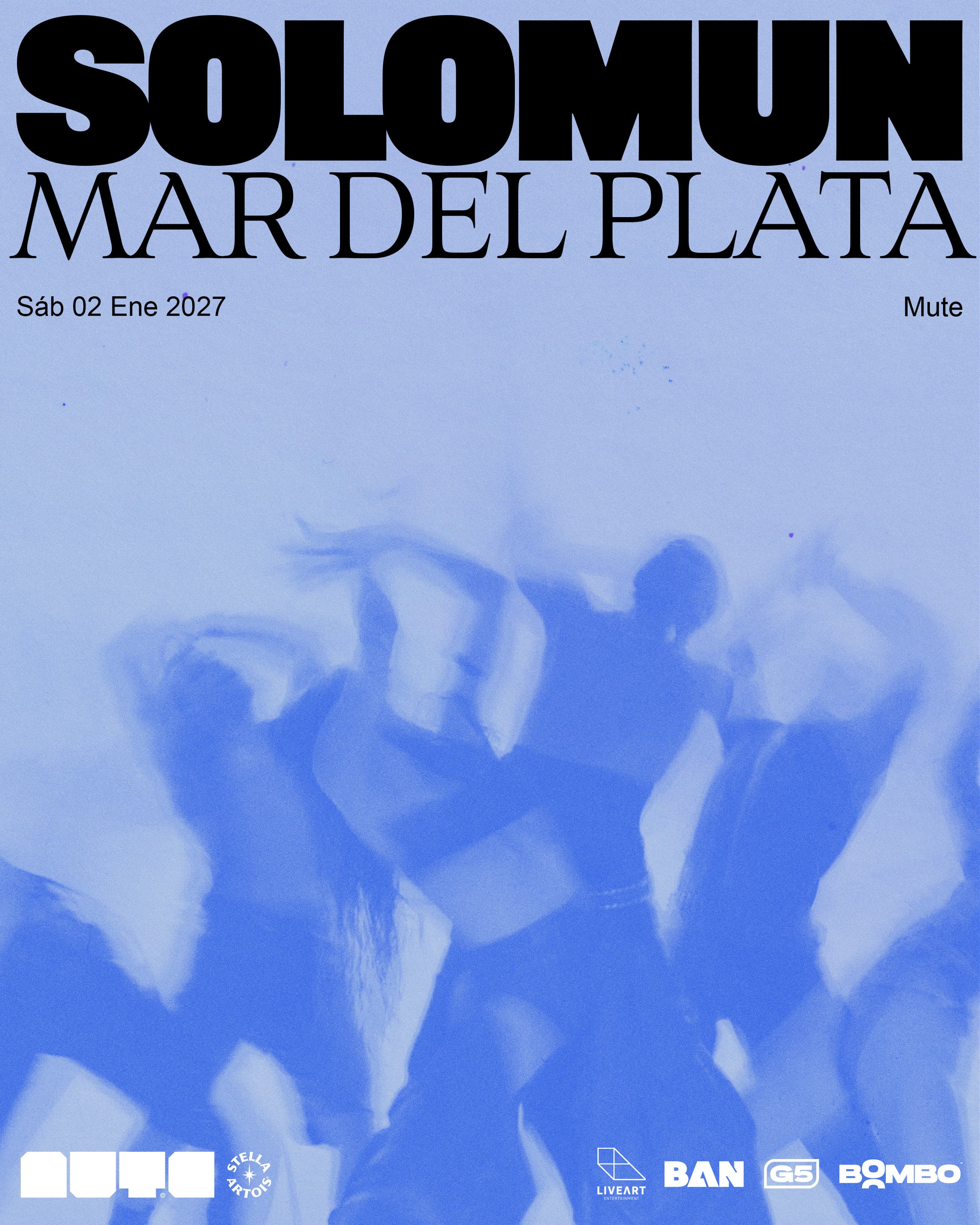 Flyer de SOLOMUN