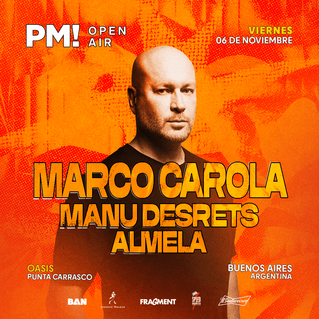 Flyer de MARCO CAROLA
